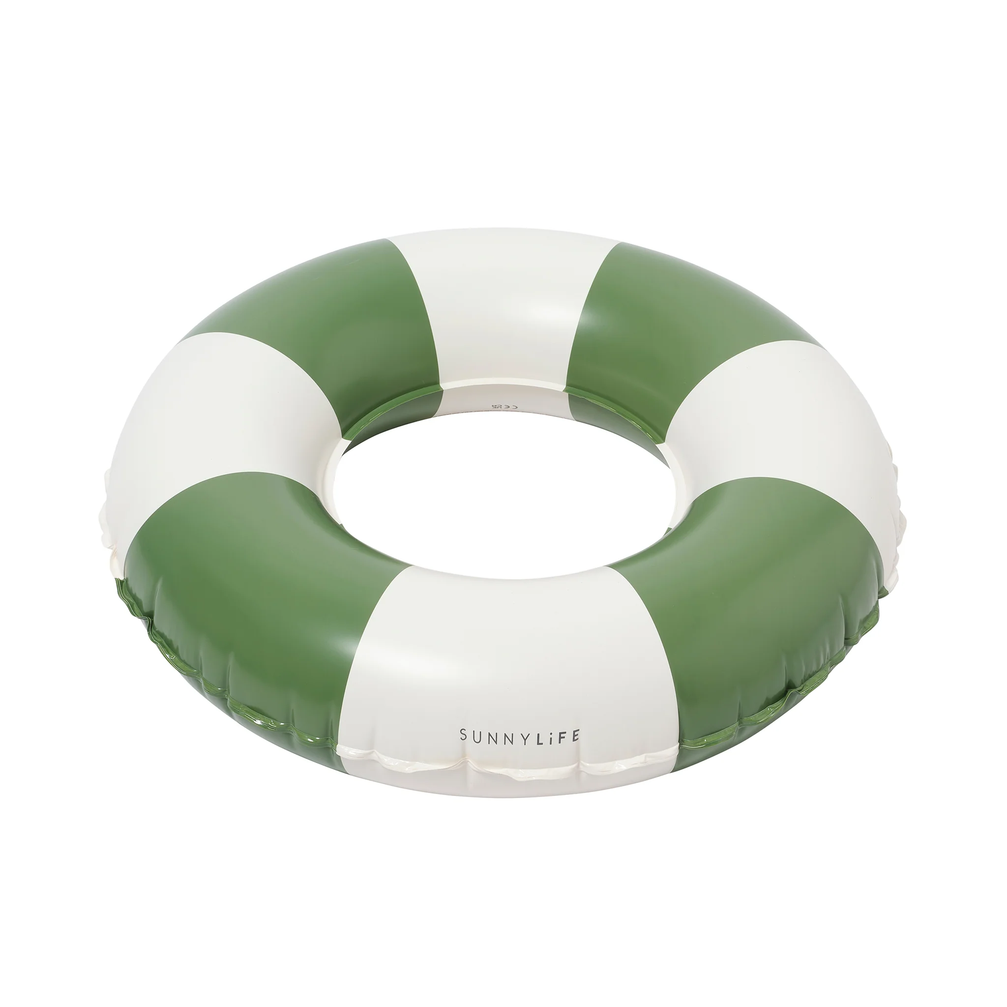 Mini Tube Pool Ring - Olive Stripe - Image 5
