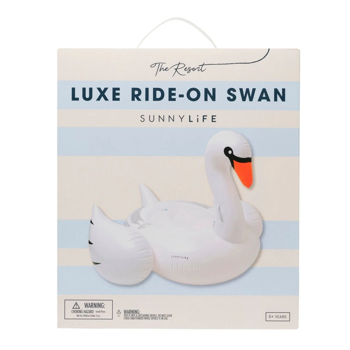 Original Luxe Ride-On Float Swan - Image 12