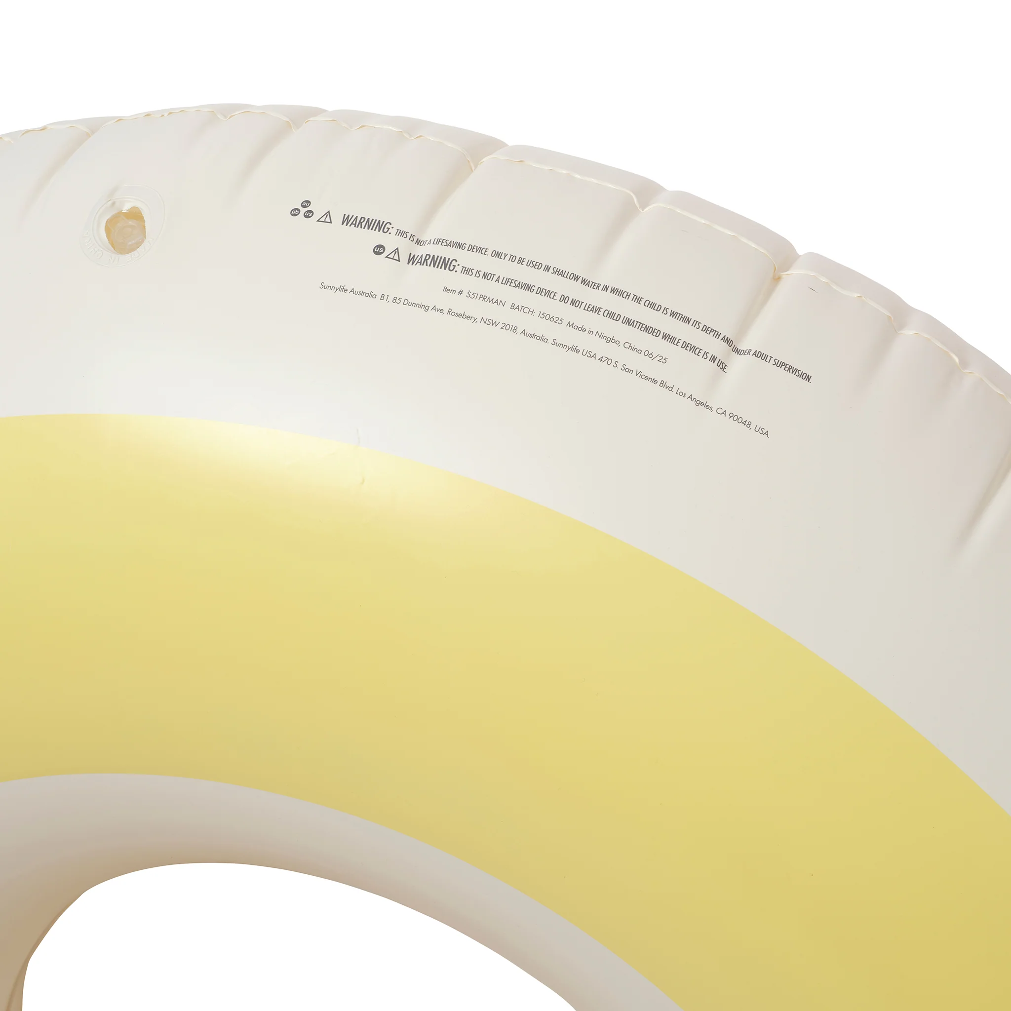 Tube Pool Ring - Butter - Image 4