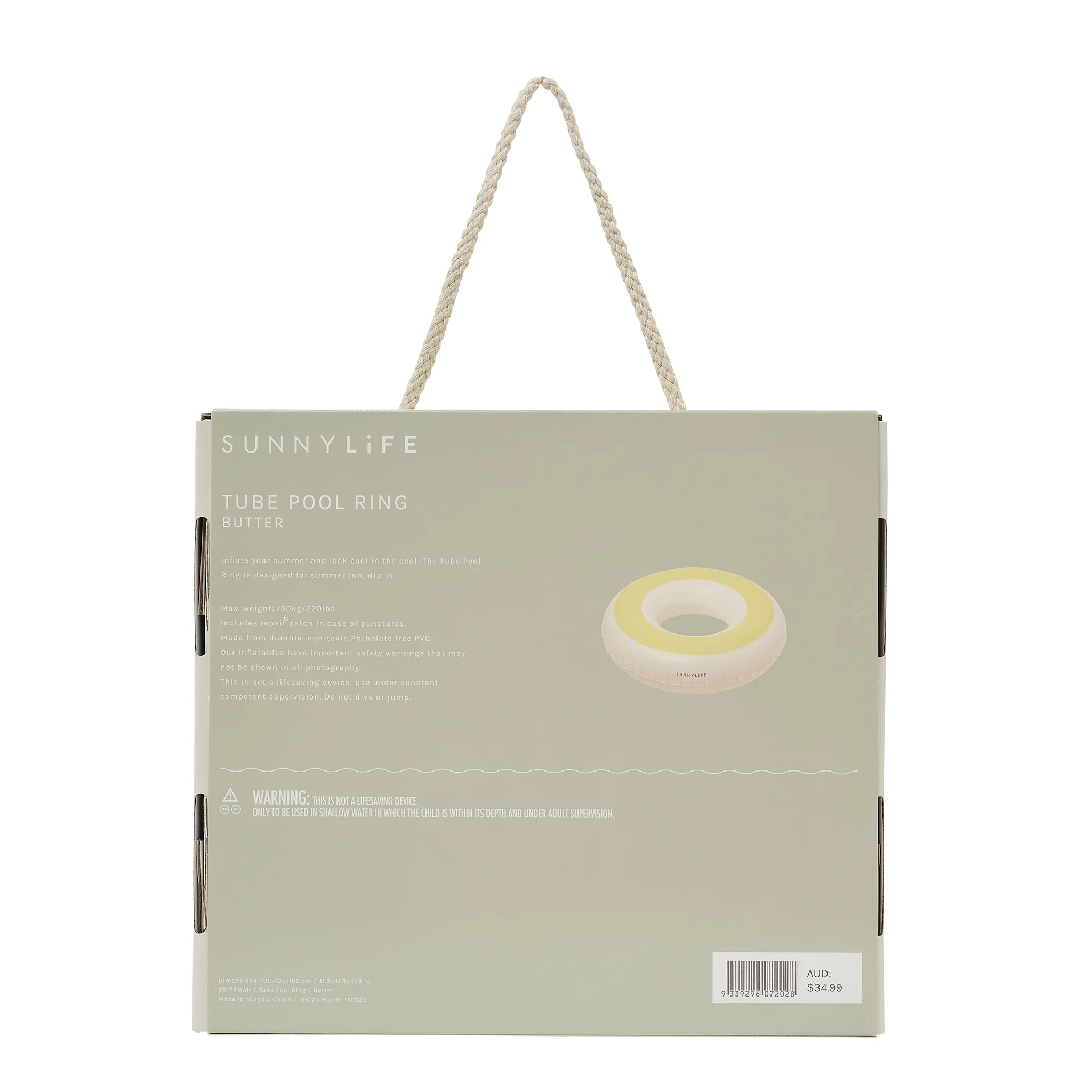 Tube Pool Ring - Butter - Image 7