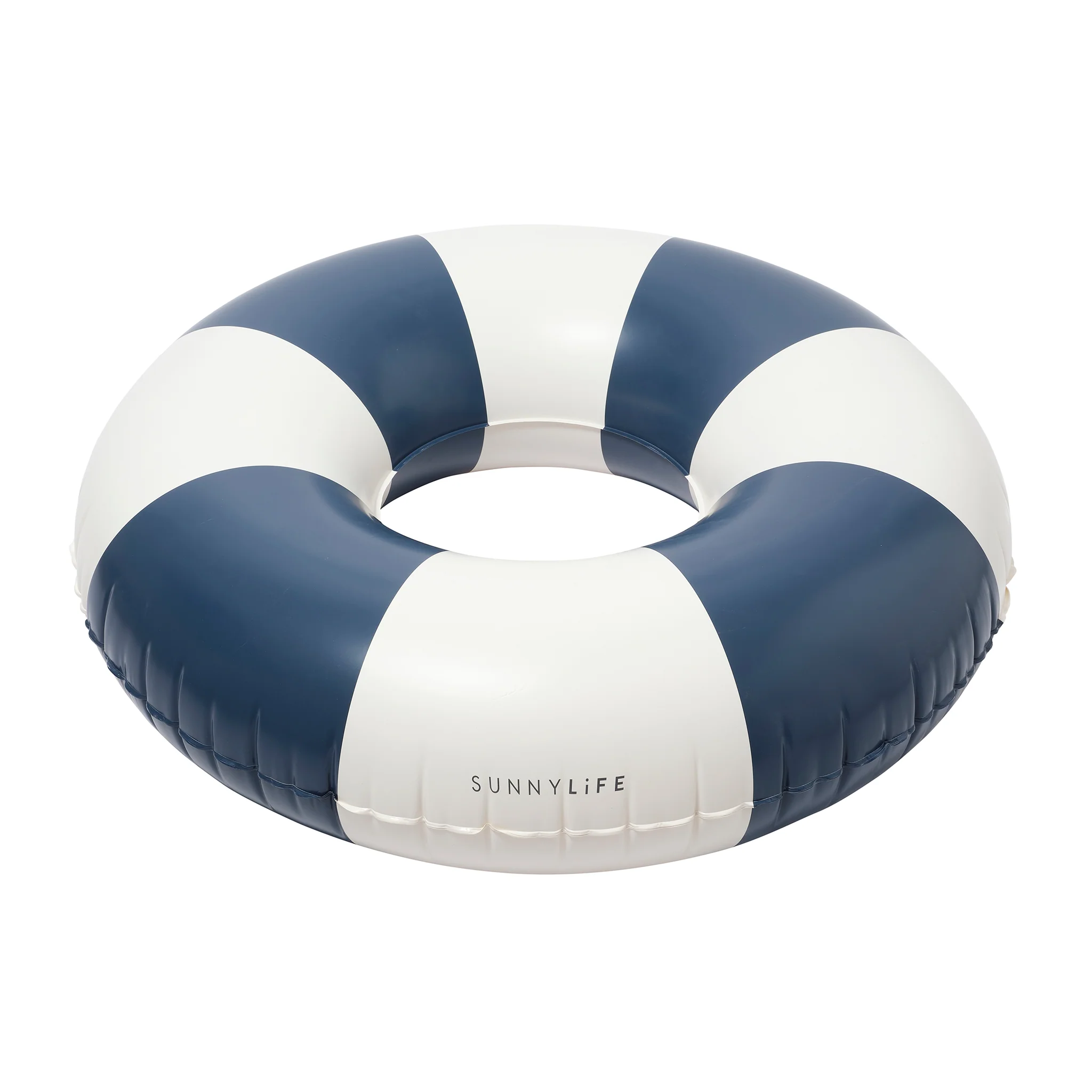 Tube Pool Ring - Navy Stripe - Image 4
