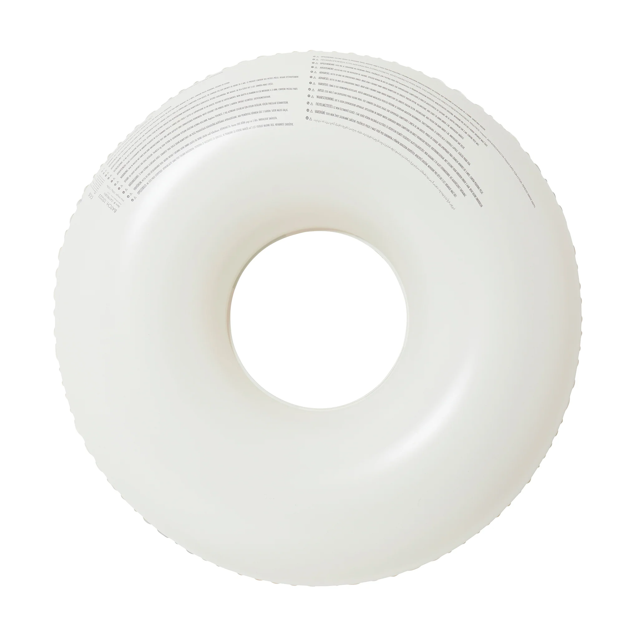 Tube Pool Ring - The Vacay Soft Olive Stripe - Image 6