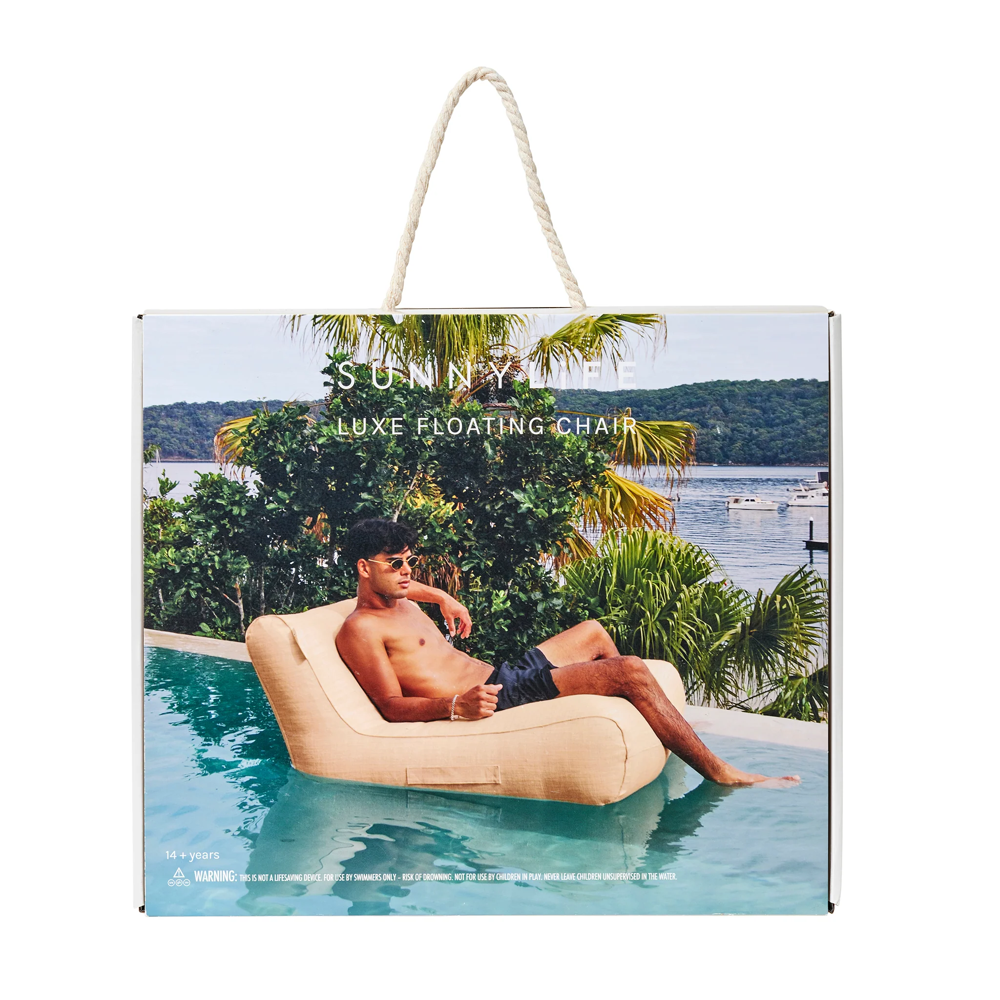 Luxe Floating Chair - Rattan - Image 10