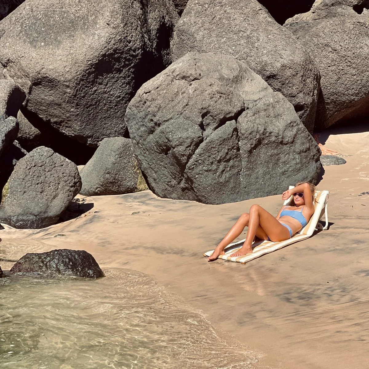 Reclining Beach Chair - Mango Bay - Image 5
