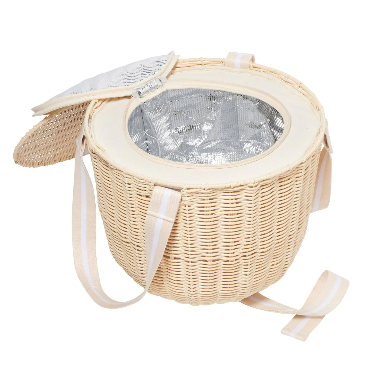 Round Picnic Cooler Basket - Image 7