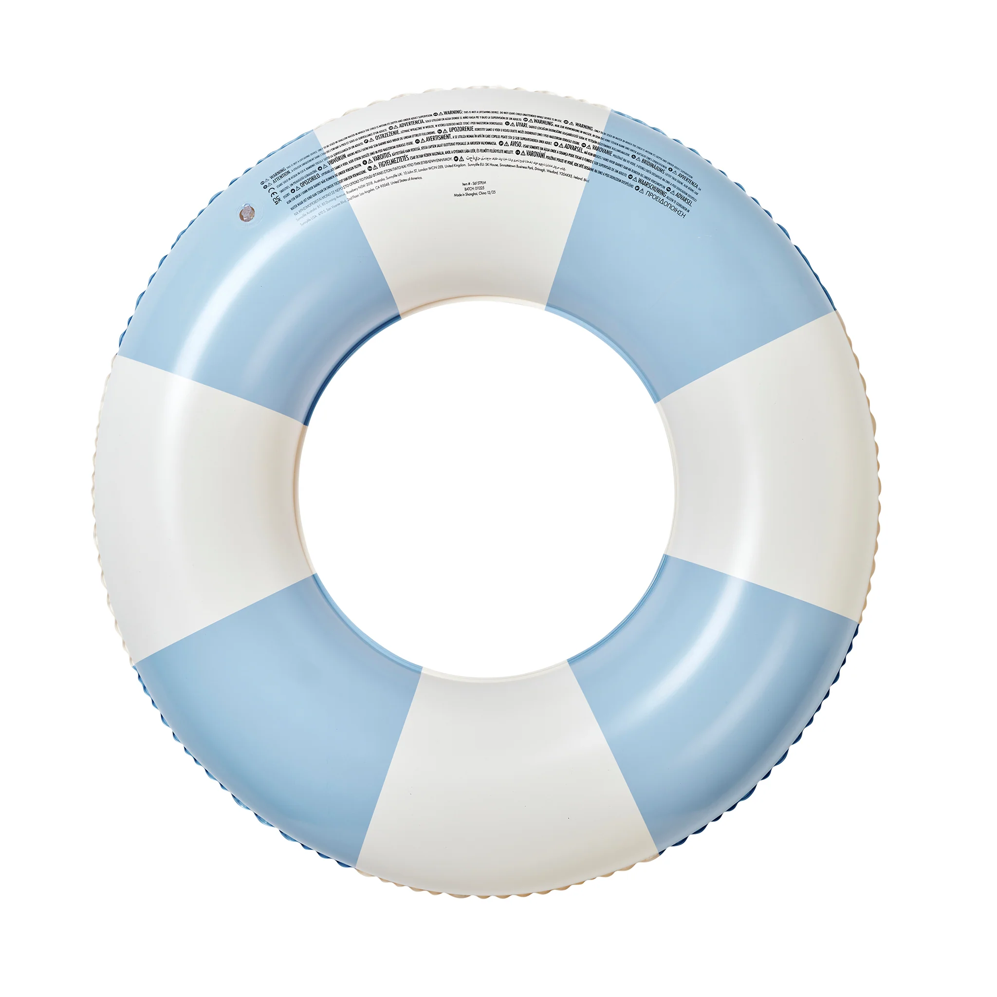 Slim Tube Pool Ring - La Mer Med Blue - Image 7