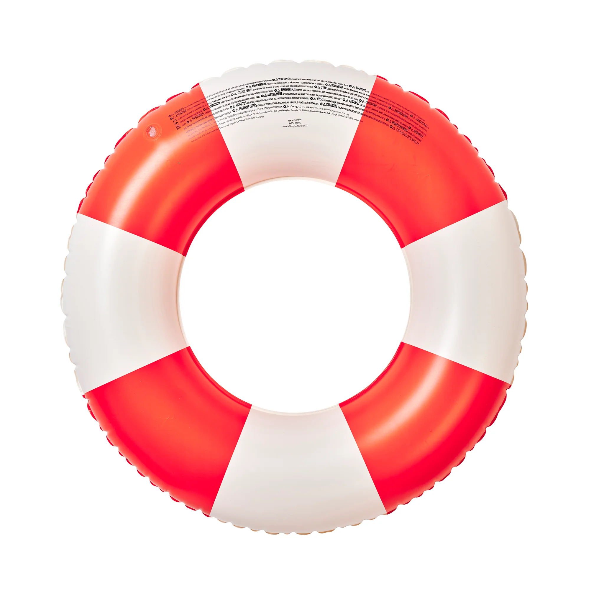 Slim Tube Pool Ring - Pool Party Tomato - Image 5