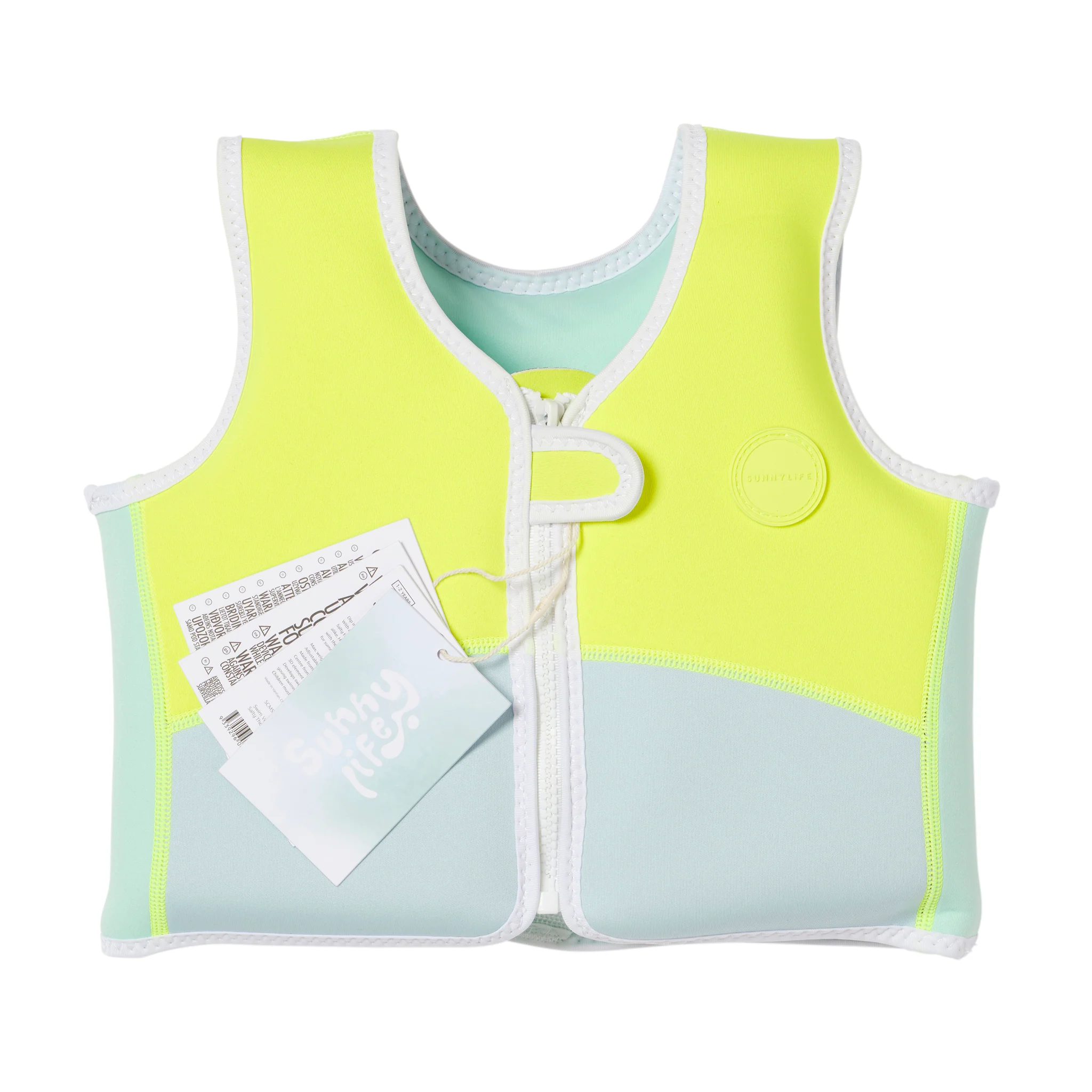 Kids Swim Vest 1-2 - Salty The Shark - Image 9