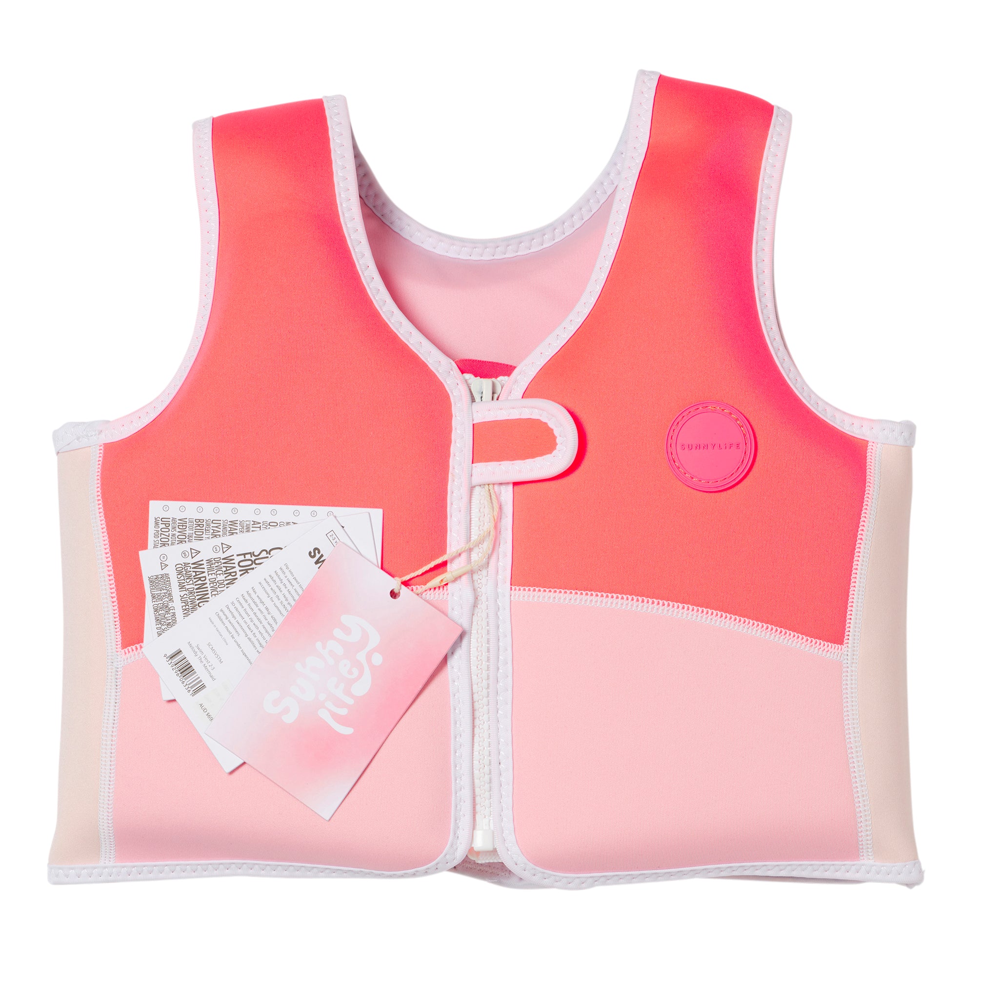 Kids Swim Vest 2-3 - Melody The Mermaid - Image 8