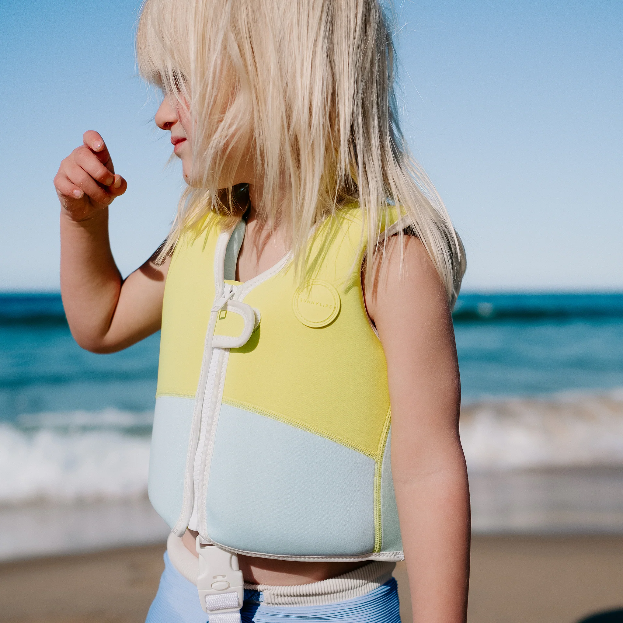 Kids Swim Vest 2-3 - Salty The Shark - Image 4