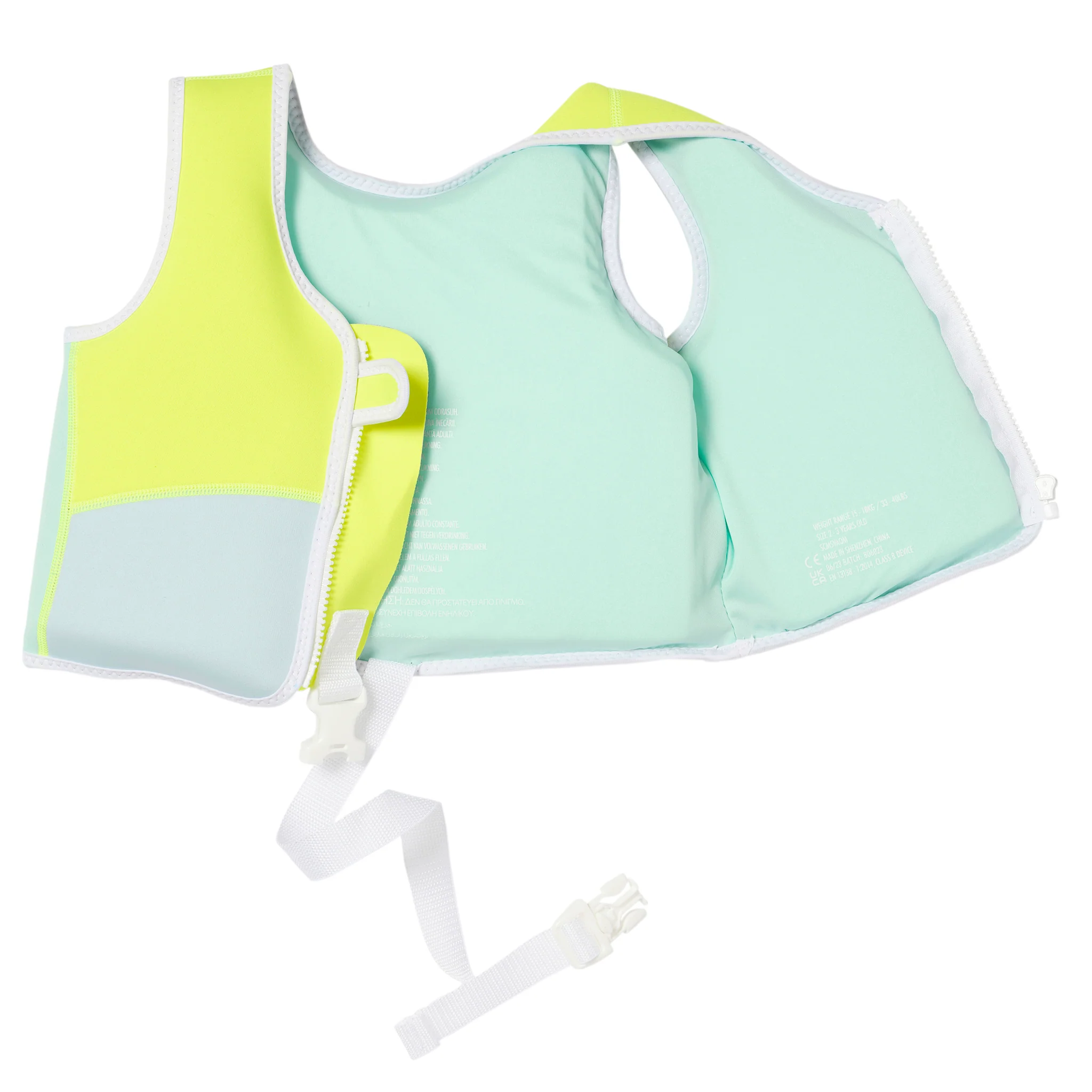 Kids Swim Vest 2-3 - Salty The Shark - Image 6