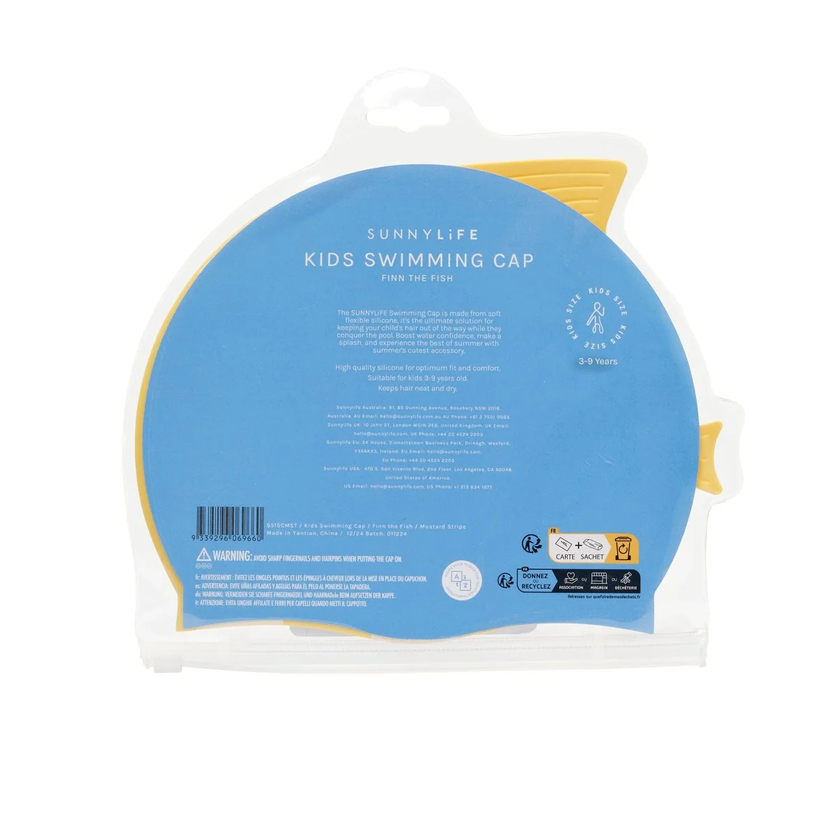 Swimming Cap - Finn the Fish - Image 5
