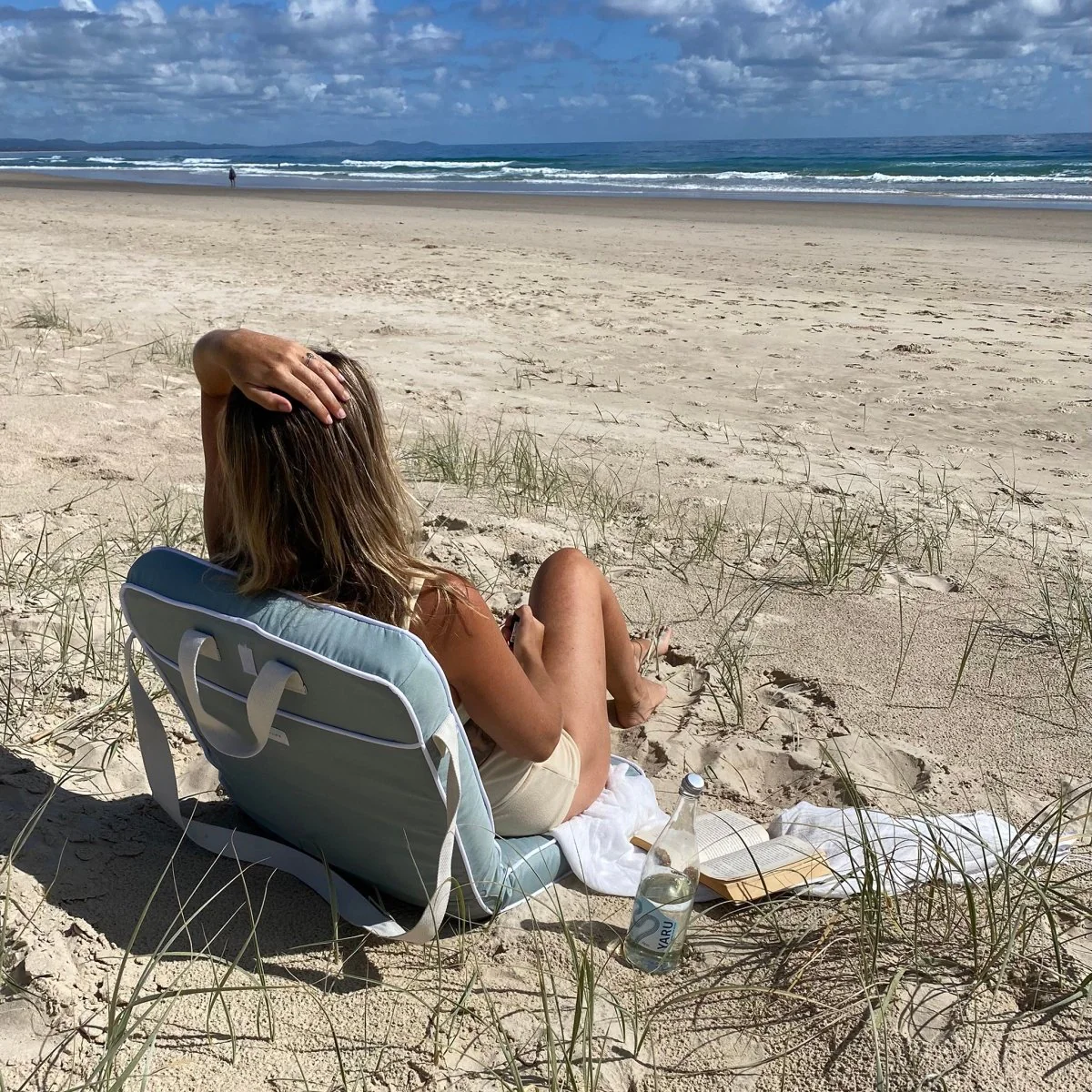 Take Anywhere Folding Chair - Sea Sage - Image 3