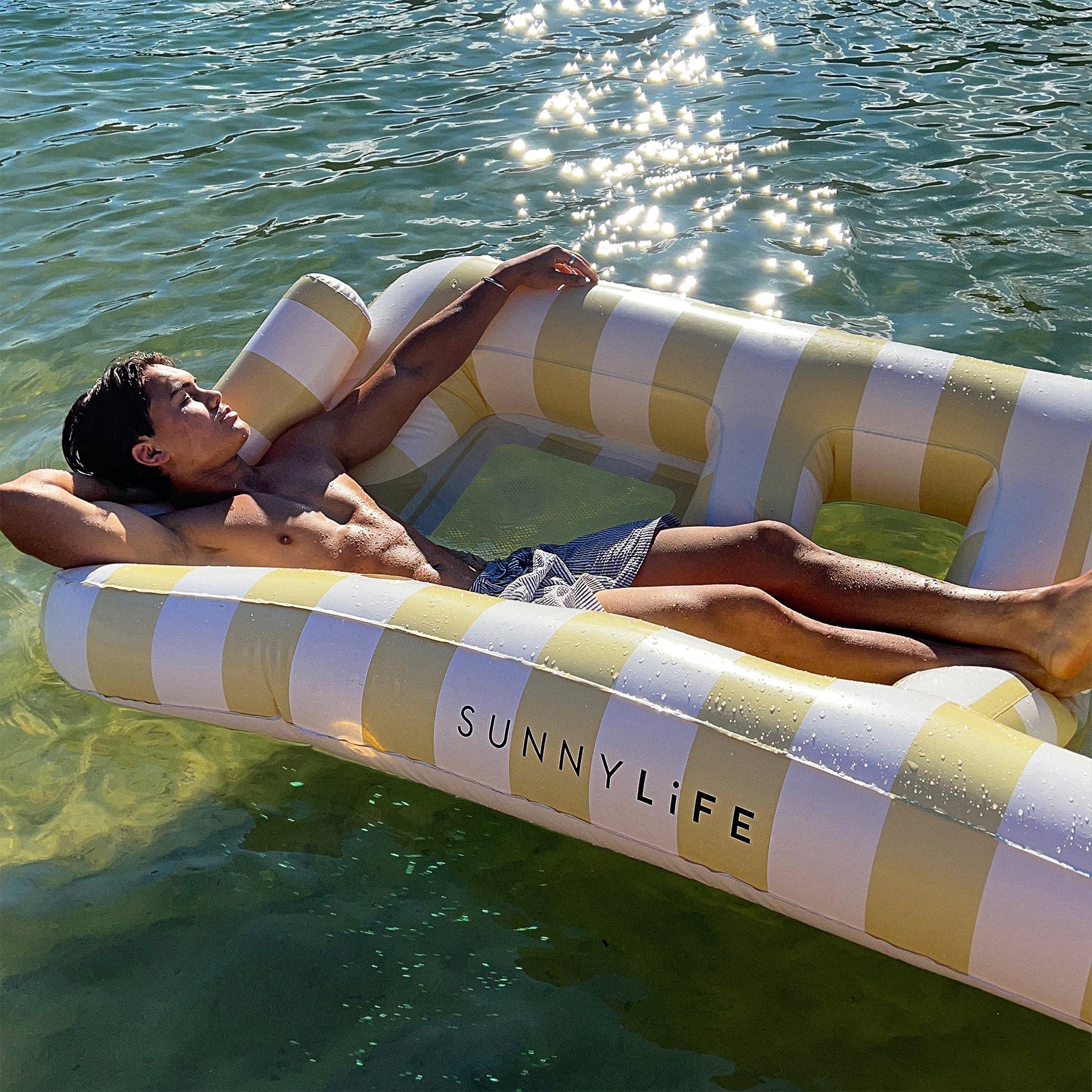 Twin Hammock - Mustard Stripe - Image 4