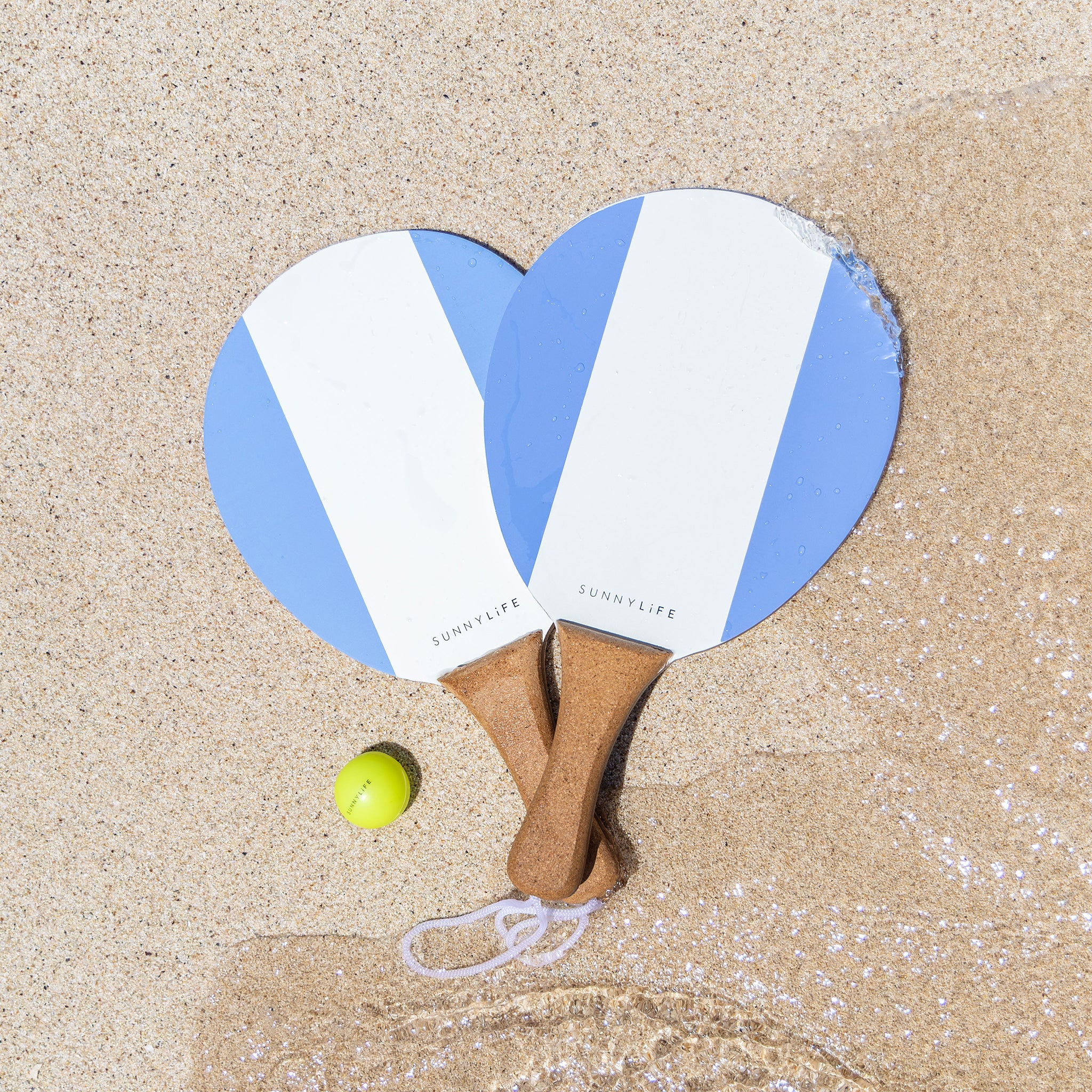 Vintage Beach Paddles - La Mer Med Blue - Image 2