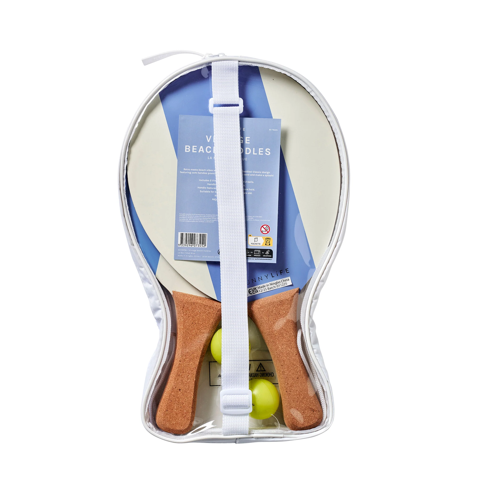 Vintage Beach Paddles - La Mer Med Blue - Image 7