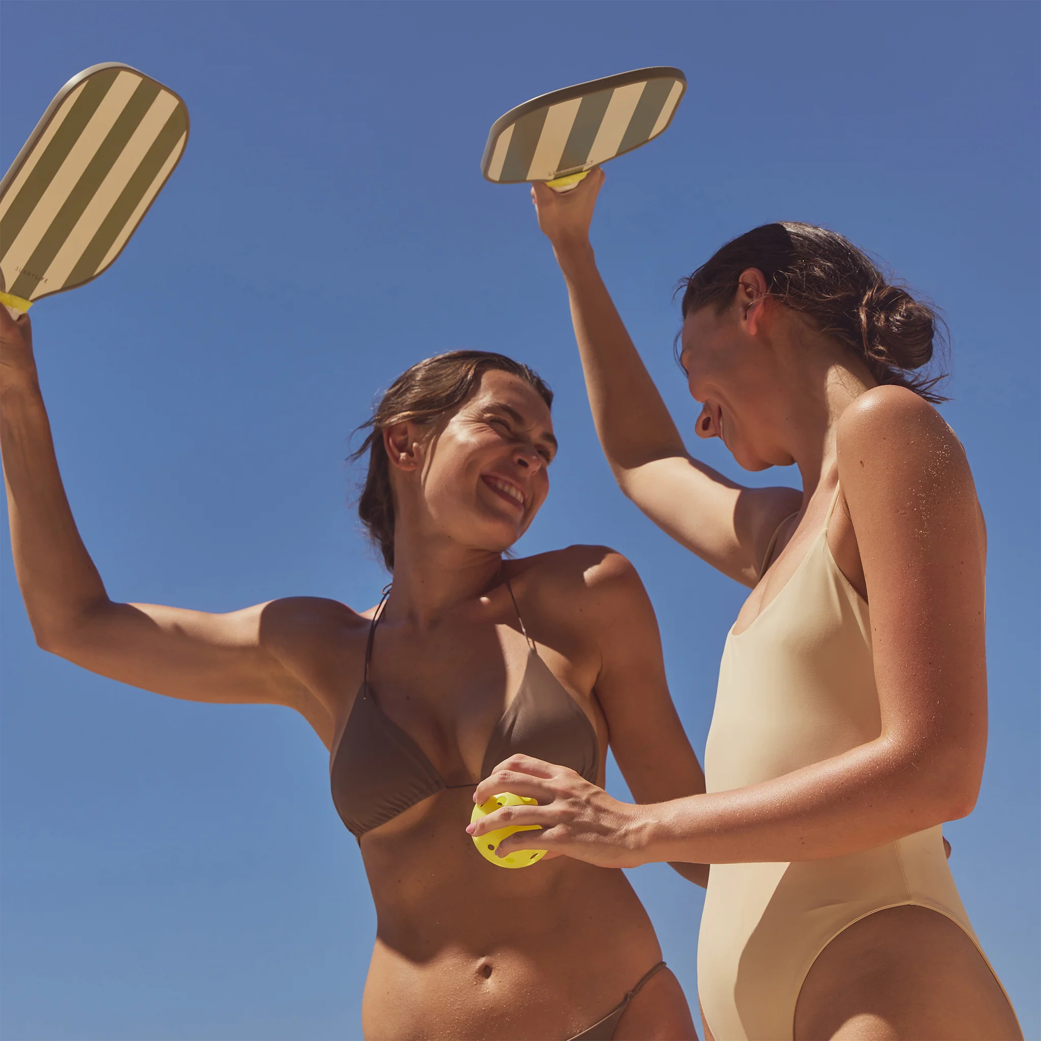 Wooden Pickleball Set - Seagrass Sage - Image 3