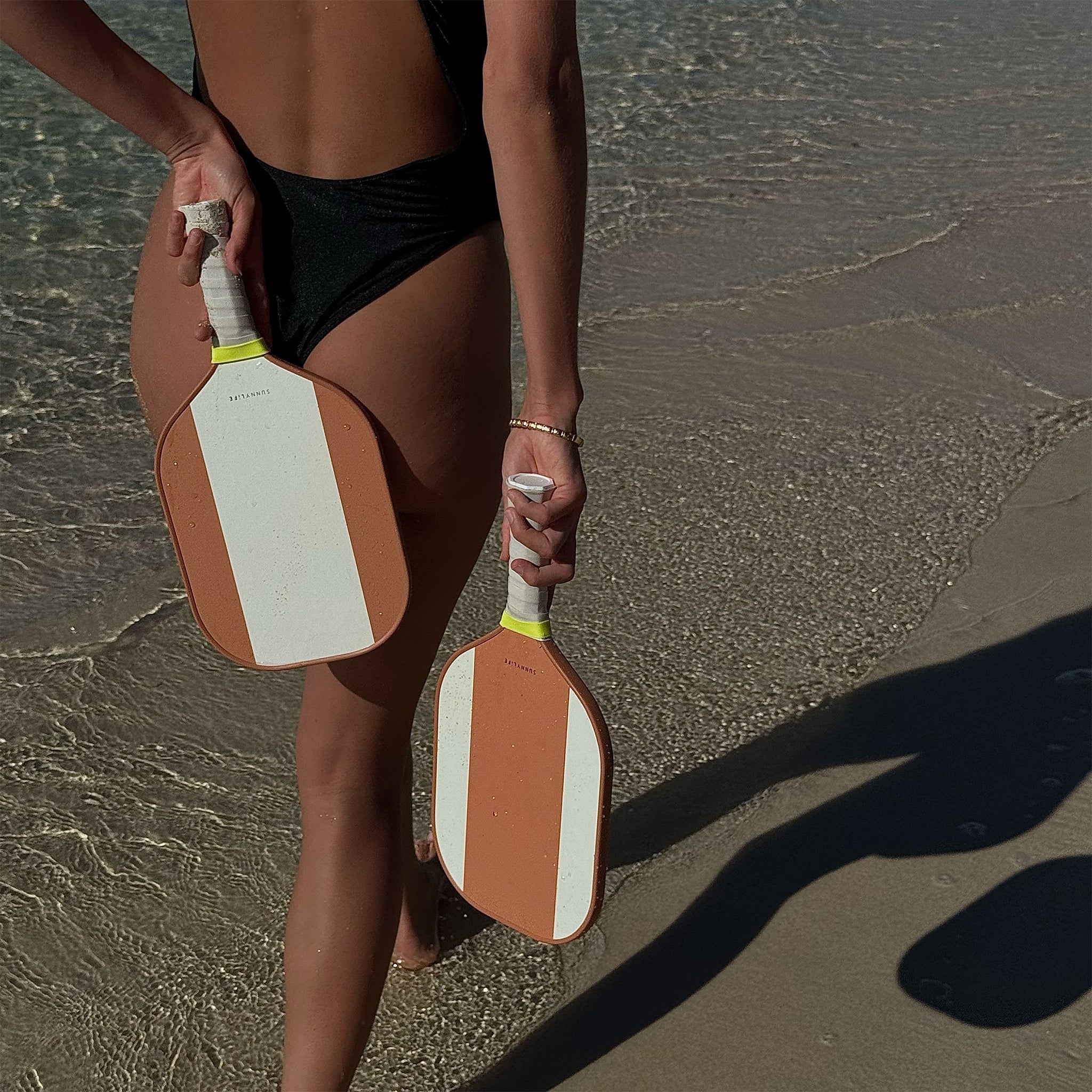 Wooden Pickleball Set - Tierra Clay - Image 3
